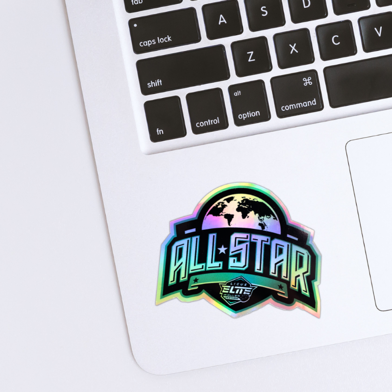 Autocollant Holographique - All star game masculin
